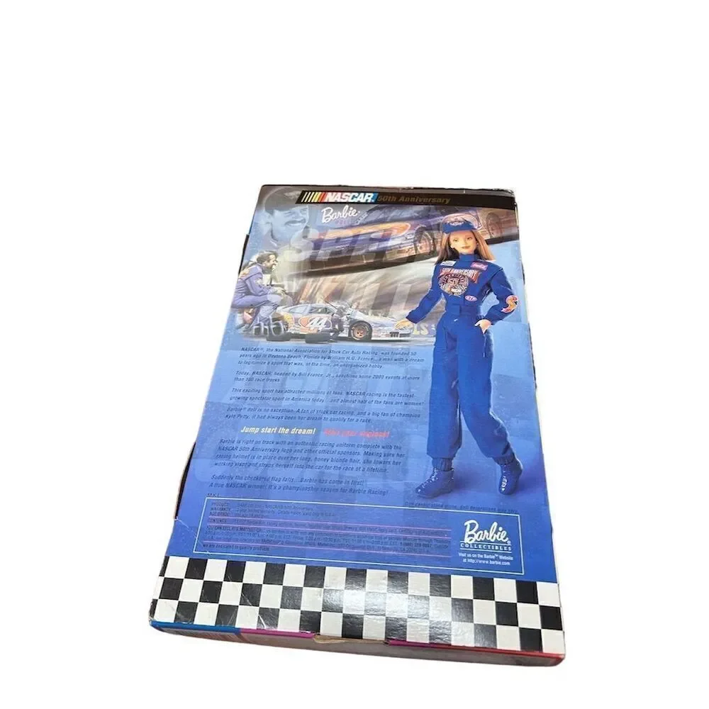 NASCAR 50th Anniversary Barbie Collector's Edition Doll 1198 NIB